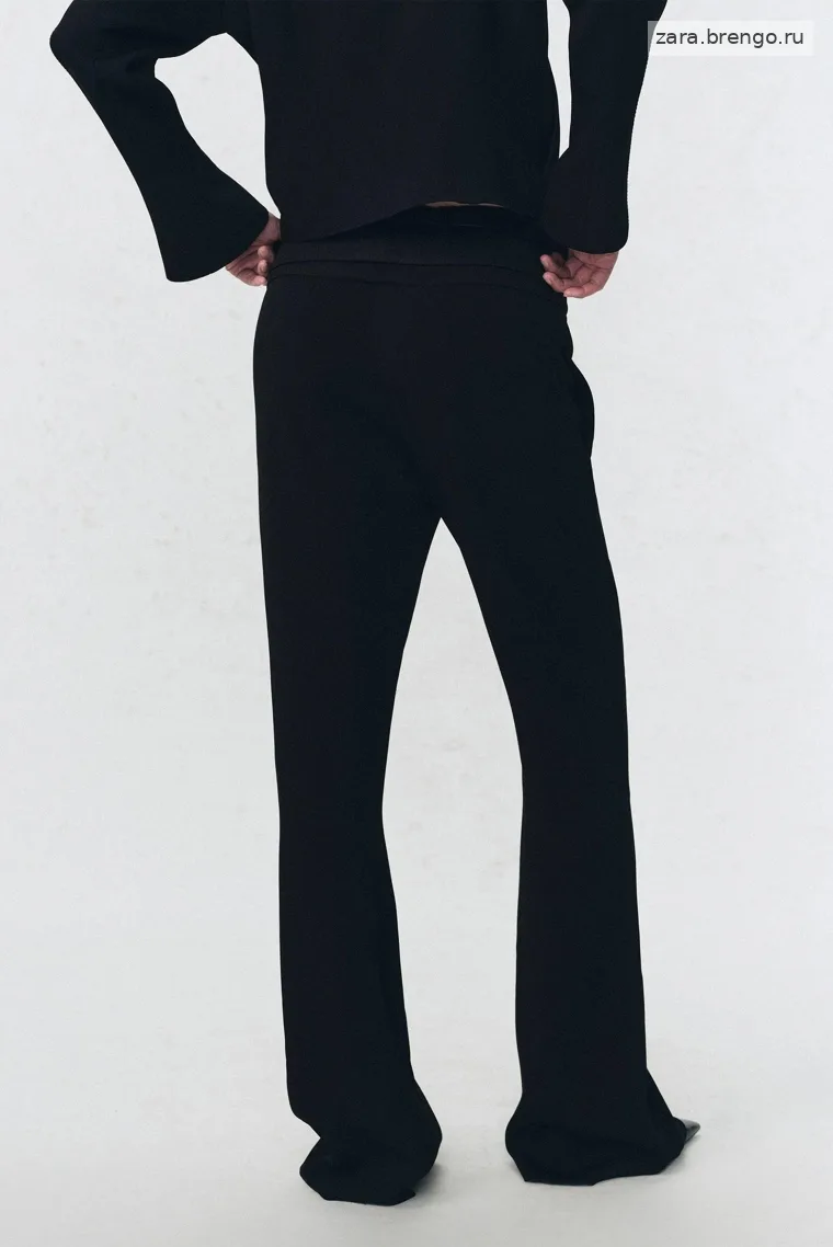 Брюки с завышенной талией Zara «Soshiotsuki»