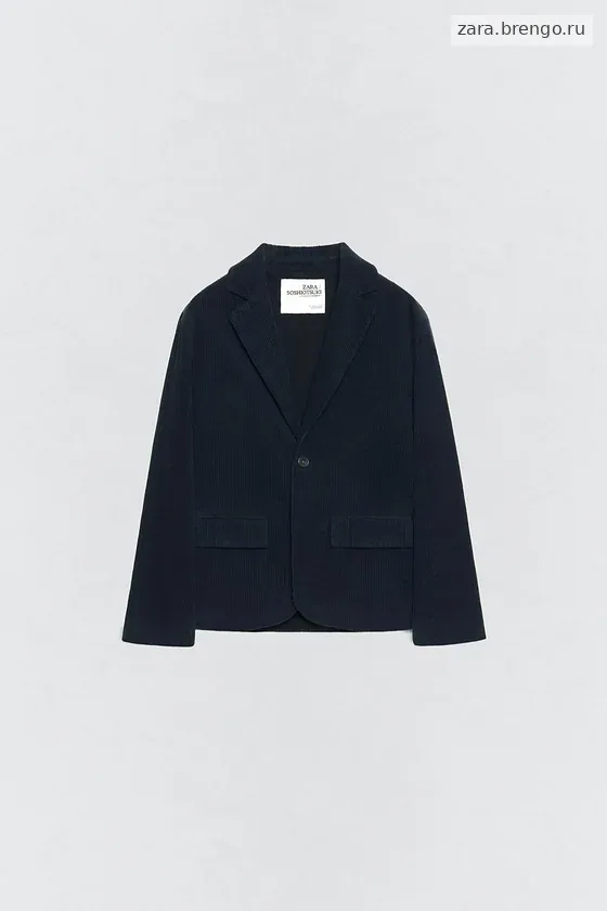 Костюмная куртка из вельвета Zara «Soshiotsuki»