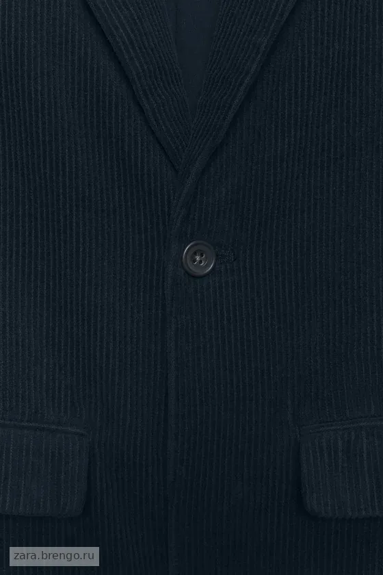 Костюмная куртка из вельвета Zara «Soshiotsuki»