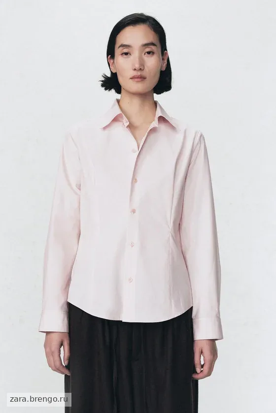 Рубашка из поплина Zara «Soshiotsuki»