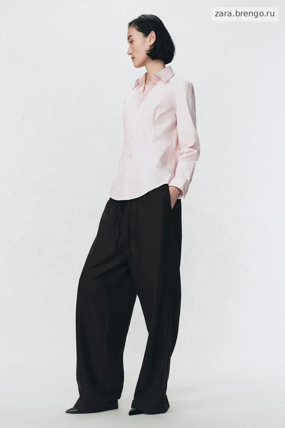 Рубашка из поплина Zara «Soshiotsuki»