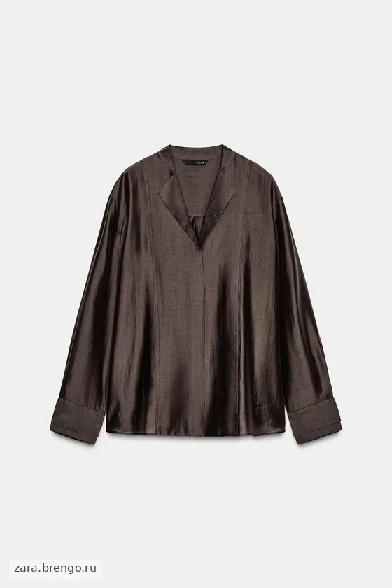 СТРУЯЩАЯСЯ РУБАШКА коллекция Zara «ZW»