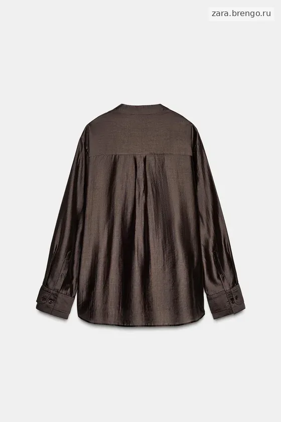 СТРУЯЩАЯСЯ РУБАШКА коллекция Zara «ZW»