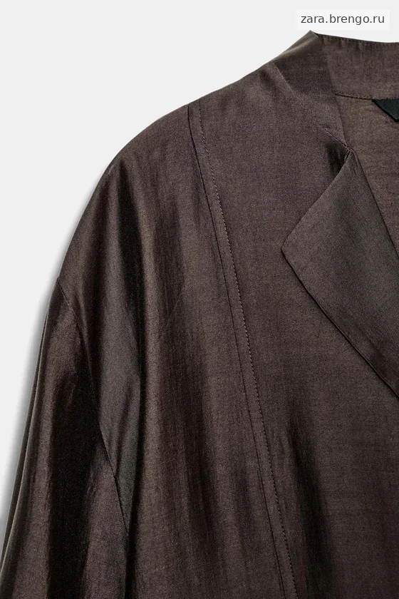 СТРУЯЩАЯСЯ РУБАШКА коллекция Zara «ZW»