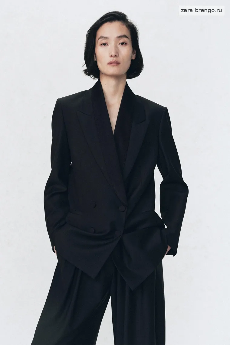 Пиджак из шерстяной смеси Zara «Soshiotsuki»