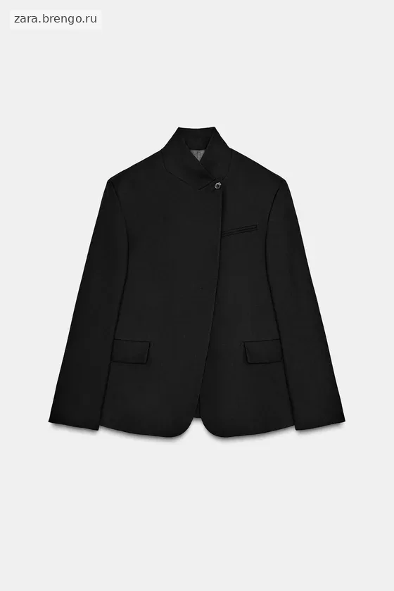 БЛЕЙЗЕР ИЗ СМЕСОВОЙ ШЕРСТИ — коллекция Zara «ZW»