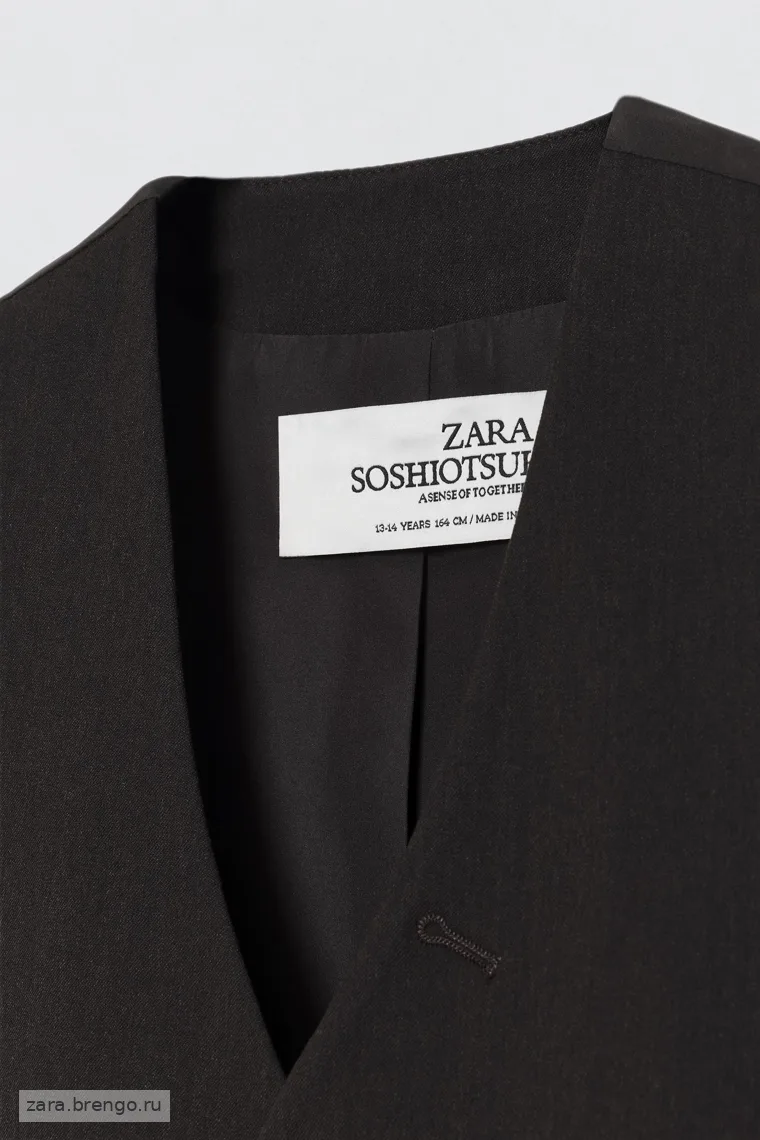 Жилет костюмный Zara «Soshiotsuki»