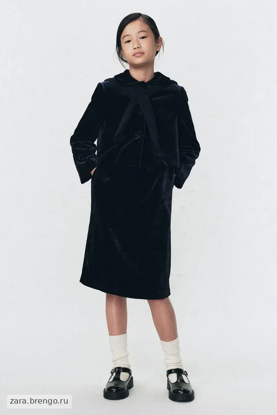 Вельветовый пиджак Zara «Soshiotsuki»
