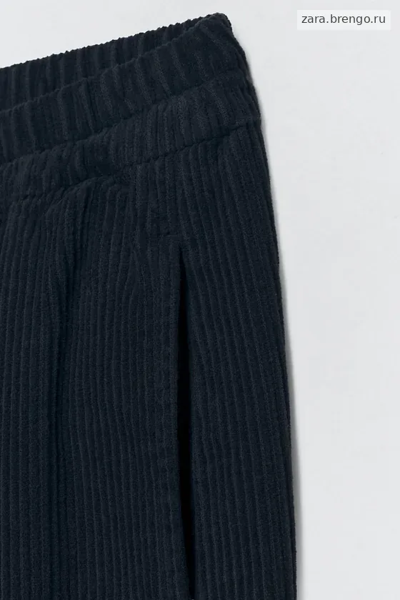 Широкие кантри брюки из вельвета Zara «Soshiotsuki»