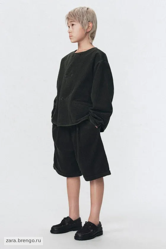 Костюмная куртка из вельвета Zara «Soshiotsuki»