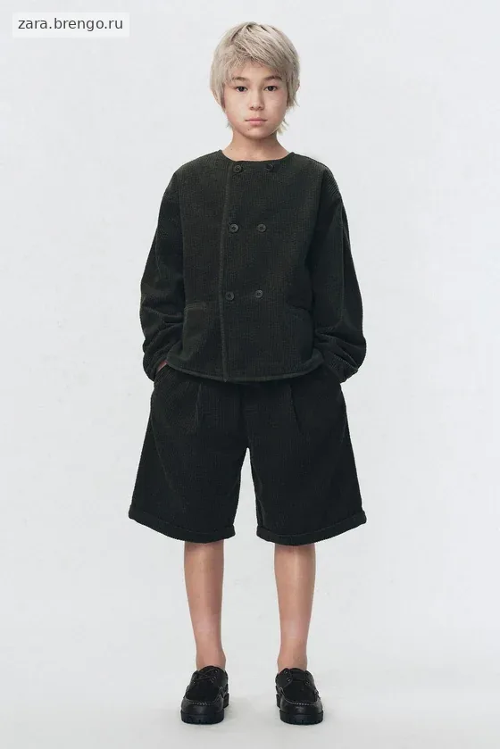 Костюмная куртка из вельвета Zara «Soshiotsuki»