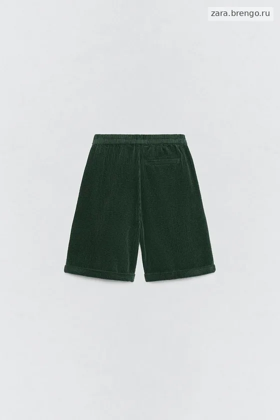 Шорты-бермуды из вельвета Zara «Soshiotsuki»