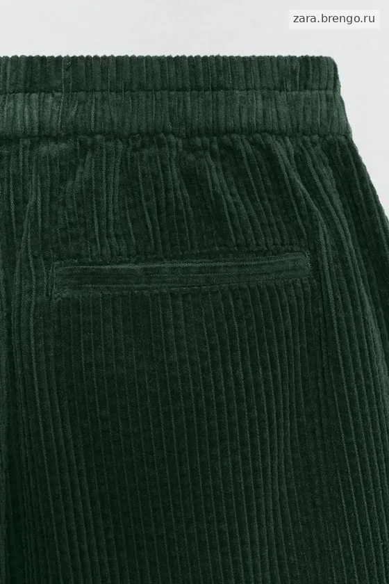Шорты-бермуды из вельвета Zara «Soshiotsuki»