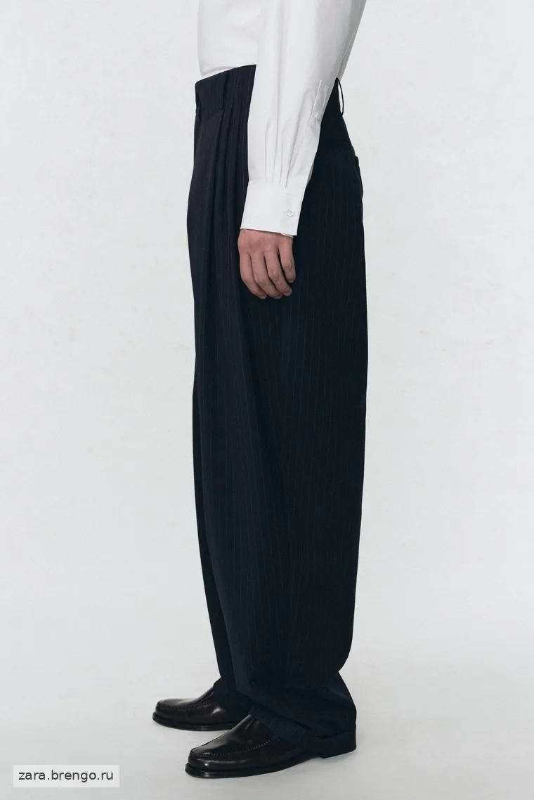 Брюки-костюм в полоску Zara «Soshiotsuki»