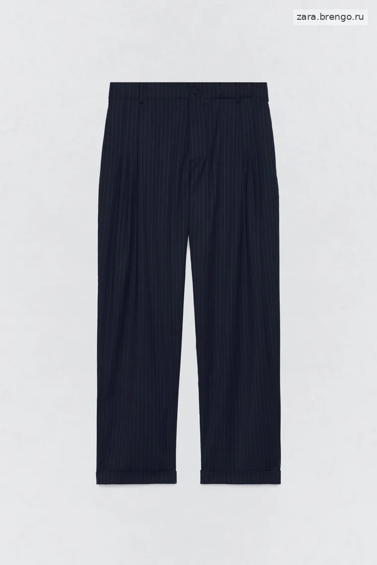 Брюки-костюм в полоску Zara «Soshiotsuki»