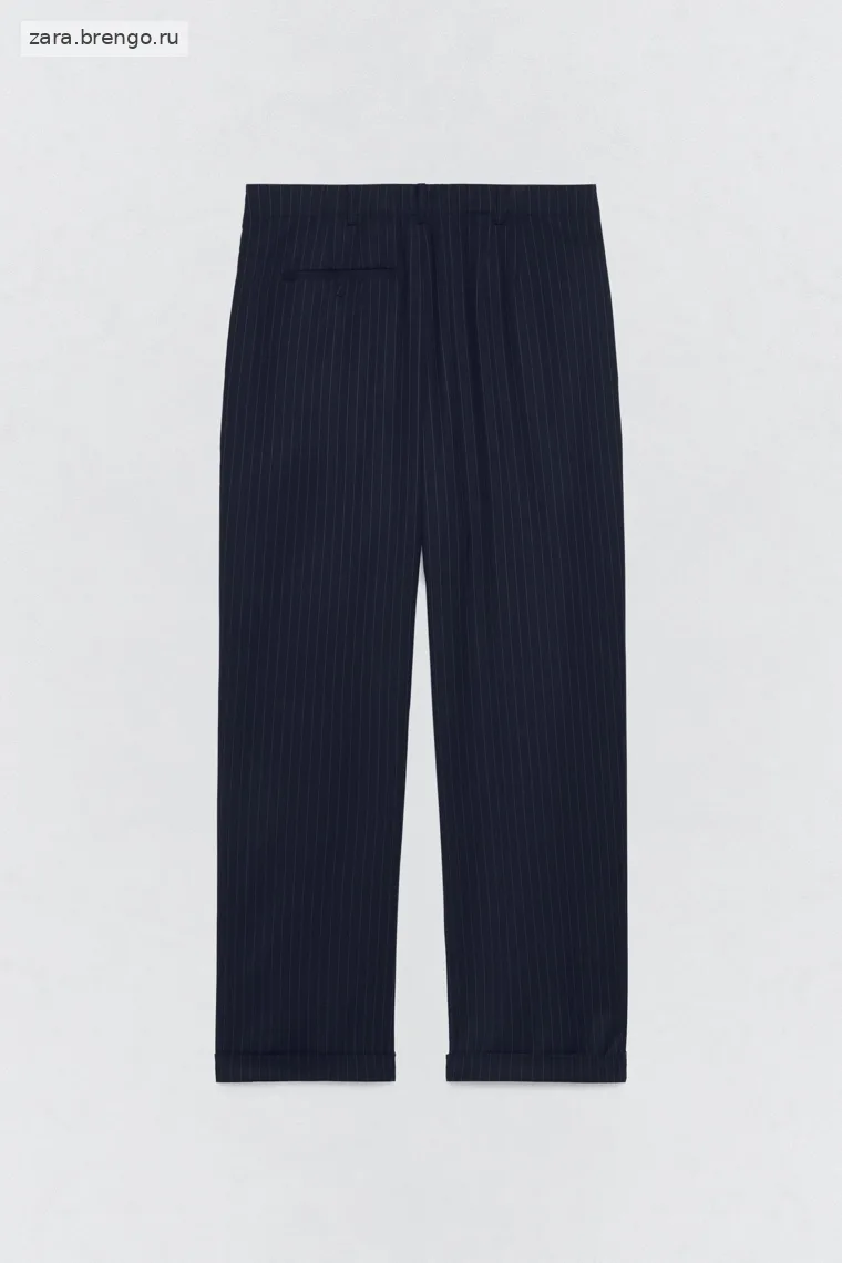 Брюки-костюм в полоску Zara «Soshiotsuki»