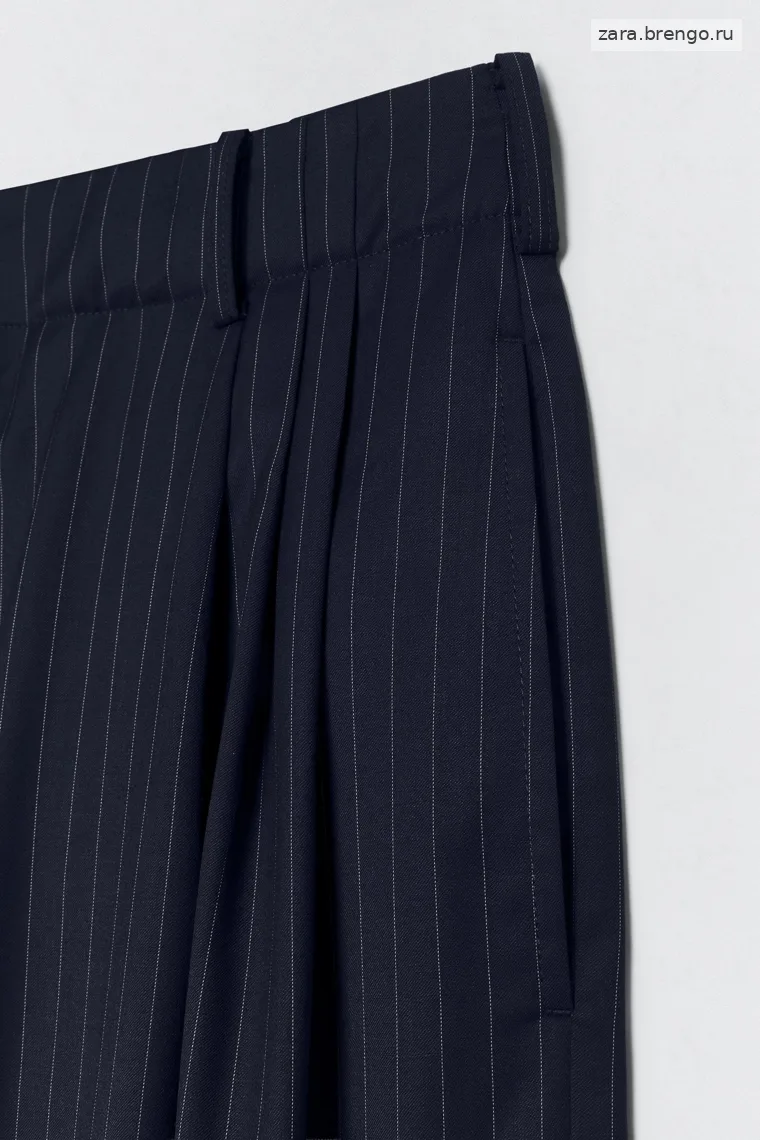 Брюки-костюм в полоску Zara «Soshiotsuki»