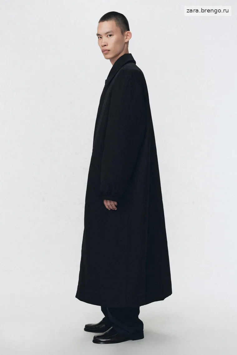 Технический стёганный пальто от Zara «Soshiotsuki»