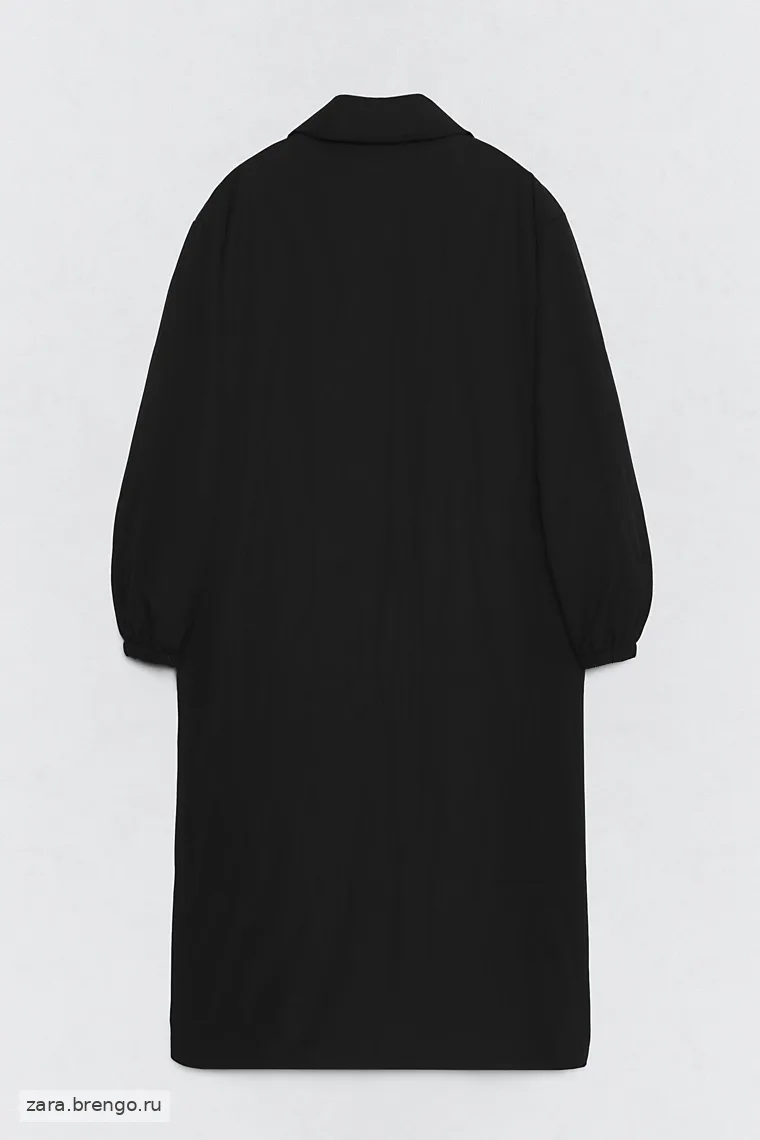 Технический стёганный пальто от Zara «Soshiotsuki»