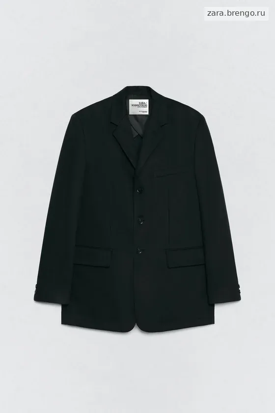 Пиджак свободного кроя из коллекции Zara «Soshiotsuki»