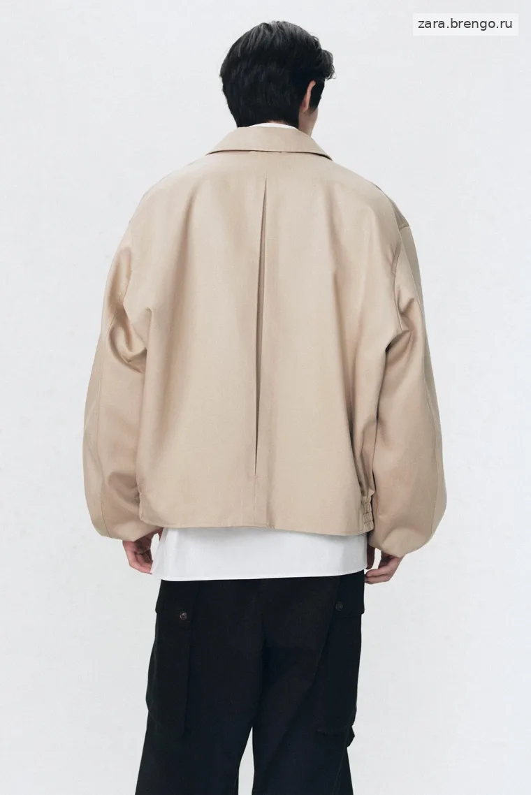 Куртка свободного кроя с карманами Zara «Soshiotsuki»
