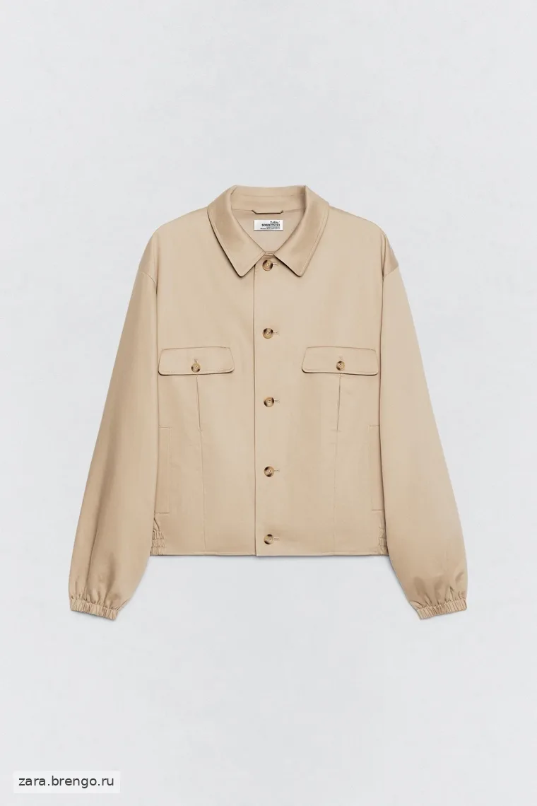 Куртка свободного кроя с карманами Zara «Soshiotsuki»