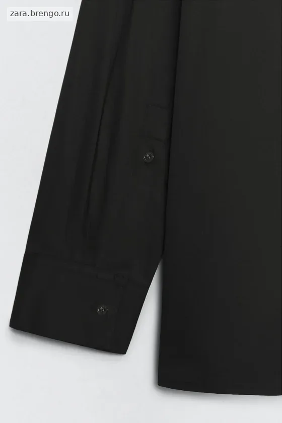 Рубашка из хлопкового поплина свободного кроя Zara «Soshiotsuki»