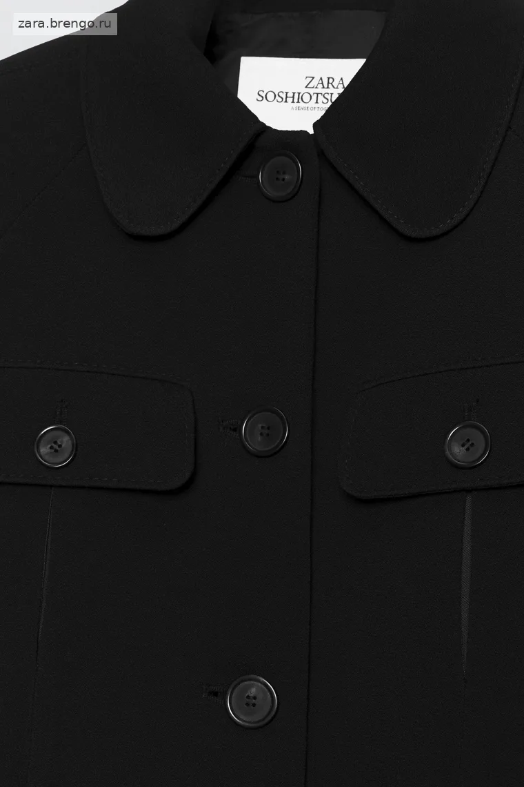 Пиджак с лямками на плечах Zara «Soshiotsuki»