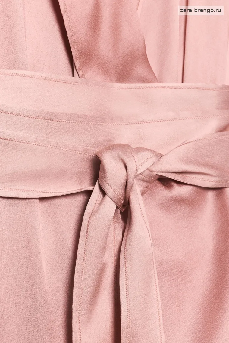 Сарафан со шнуровкой из атласа Zara «Soshiotsuki»