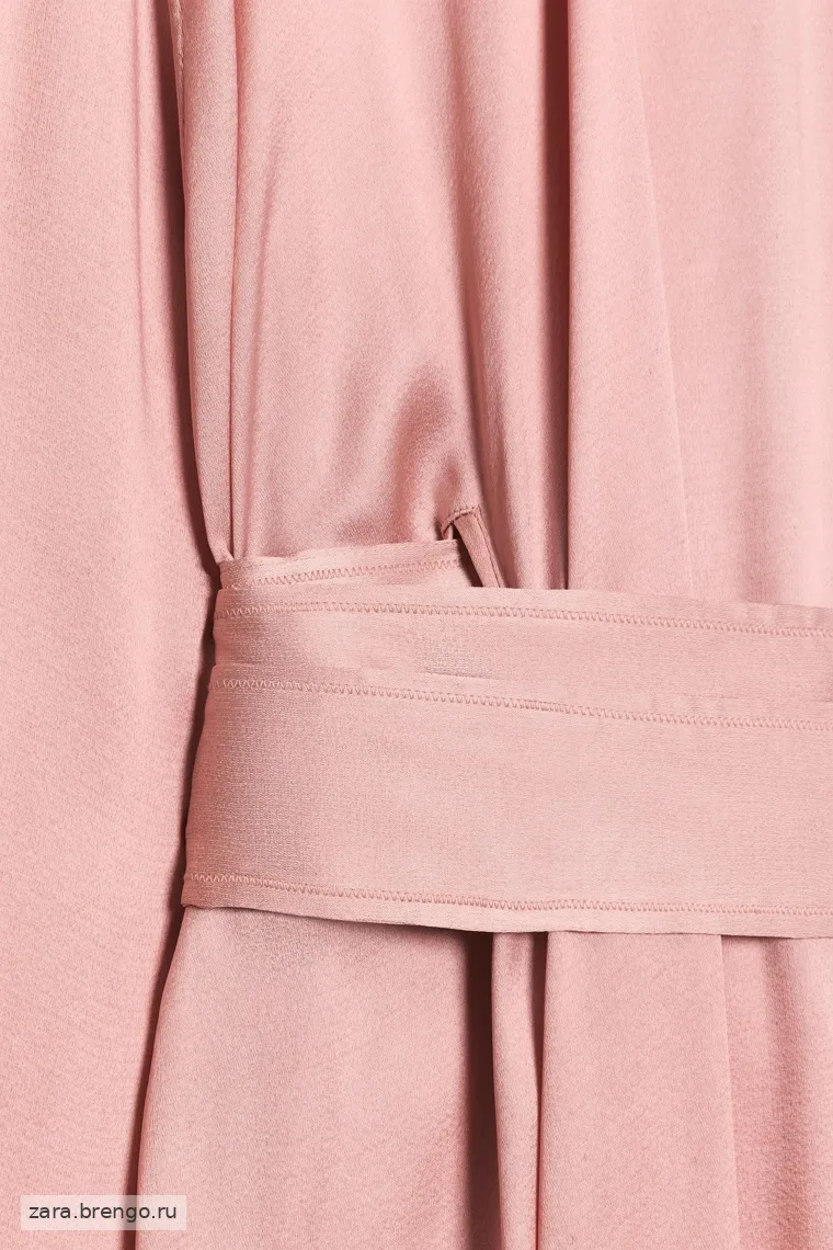Сарафан со шнуровкой из атласа Zara «Soshiotsuki»