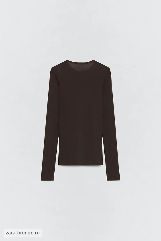 Футболка с воротником хэнли Zara «Soshiotsuki»