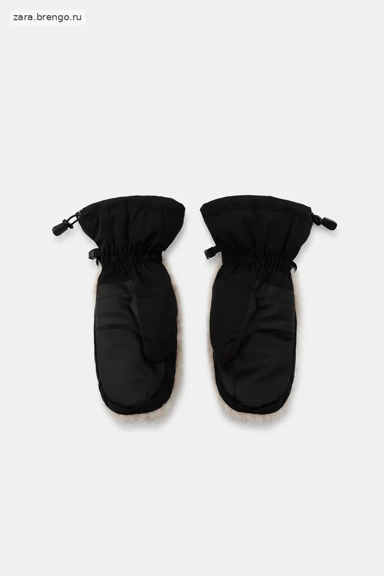 Митенки из искусственного меха с термоизоляцией polartec® ski collection