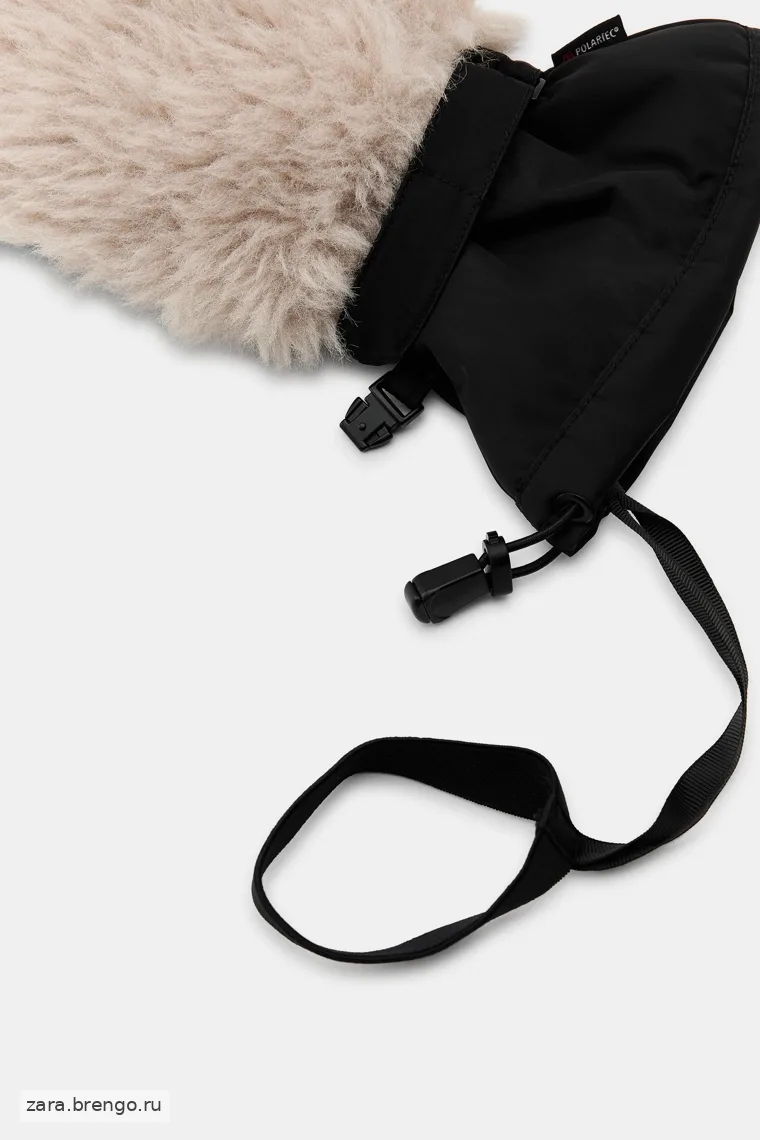 Митенки из искусственного меха с термоизоляцией polartec® ski collection