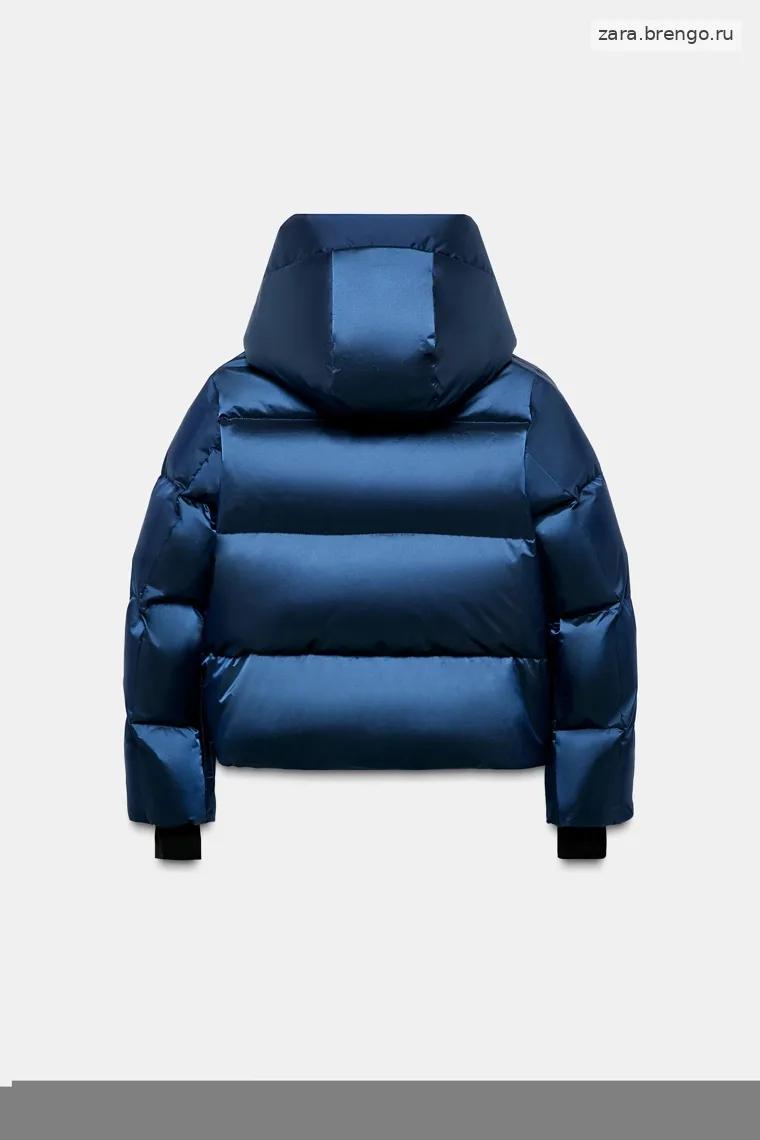 Утепленный пуховик с капюшоном, ветрозащитой и технологией recco® ski collection