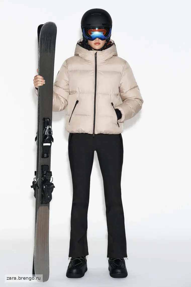 Пуховик с водоотталкивающим и ветрозащитным покрытием Zara «Athleticz»