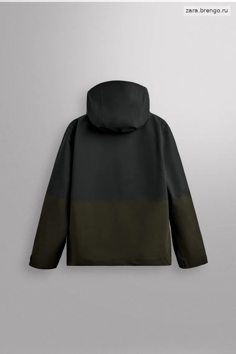 Техническая куртка для активного отдыха в ярко-зеленом цвете Zara «Athleticz»