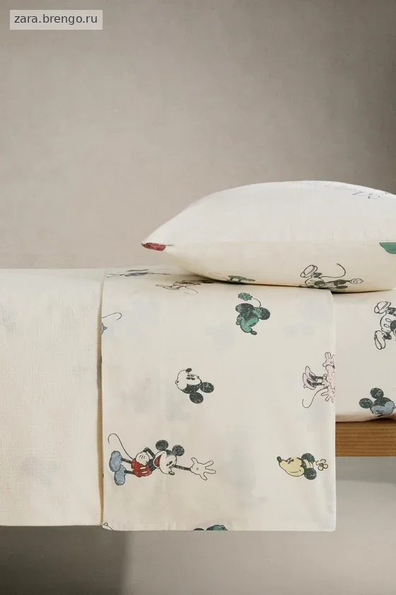Детское постельное белье mickey & minnie ©disney из хлопка 200tc