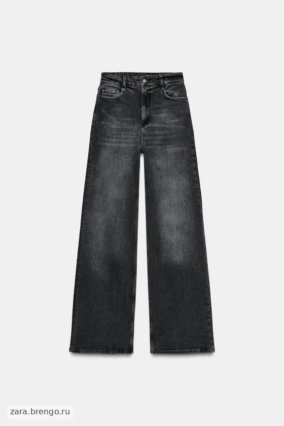 ДЖИНСЫ  С ВЫСОКОЙ ПОСАДКОЙ — коллекция Zara «ZW»