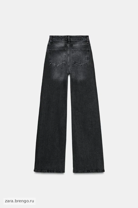 ДЖИНСЫ  С ВЫСОКОЙ ПОСАДКОЙ — коллекция Zara «ZW»