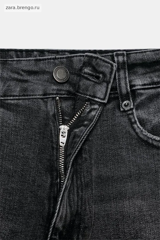 ДЖИНСЫ  С ВЫСОКОЙ ПОСАДКОЙ — коллекция Zara «ZW»