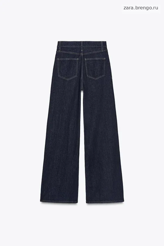 ДЖИНСЫ  С ВЫСОКОЙ ПОСАДКОЙ — коллекция Zara «ZW»