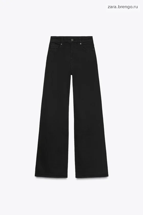 ДЖИНСЫ  С ВЫСОКОЙ ПОСАДКОЙ — коллекция Zara «ZW»