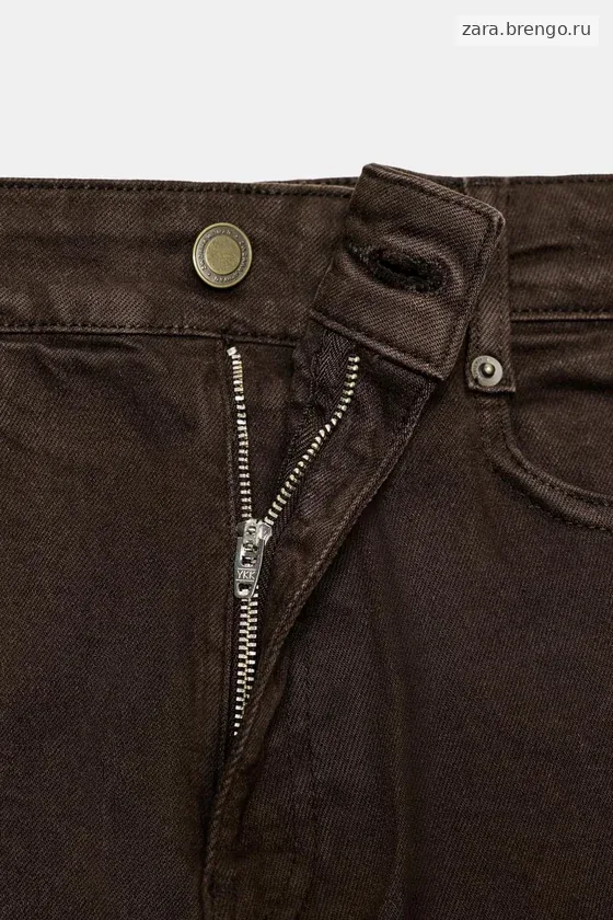 ДЖИНСЫ  С ВЫСОКОЙ ПОСАДКОЙ — коллекция Zara «ZW»
