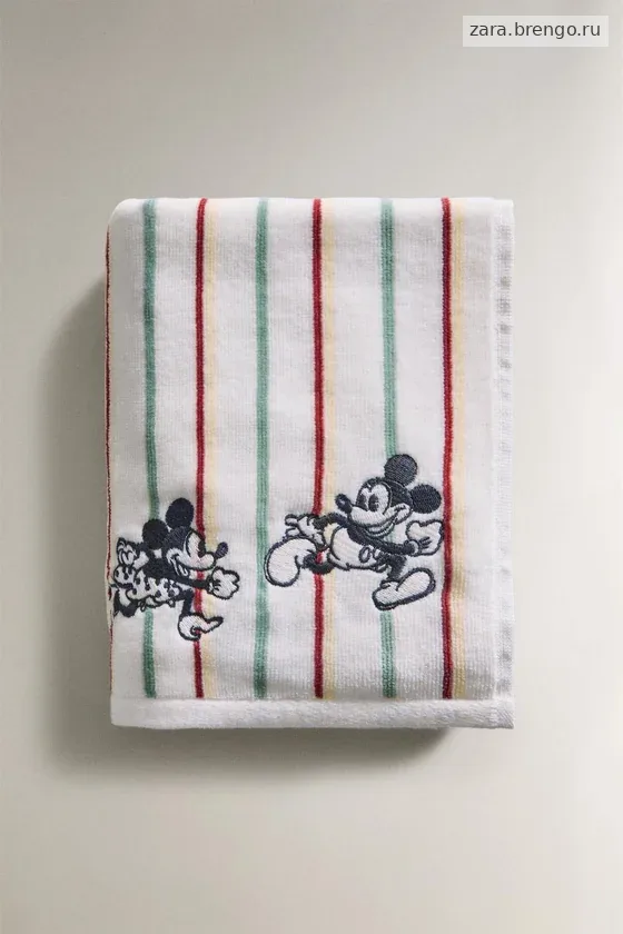 Детский банный халат mickey & minnie ©disney из велюра