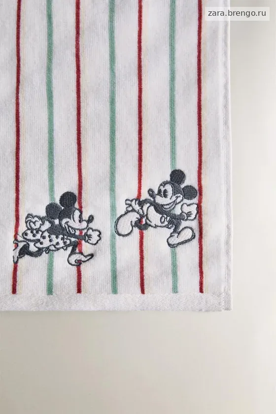 Детский банный халат mickey & minnie ©disney из велюра