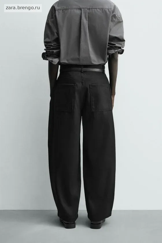 БРЮКИ  FIT ИЗ ЛИОЦЕЛЛА И ХЛОПКА