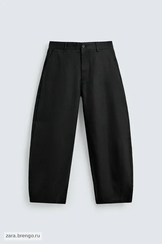 БРЮКИ  FIT ИЗ ЛИОЦЕЛЛА И ХЛОПКА