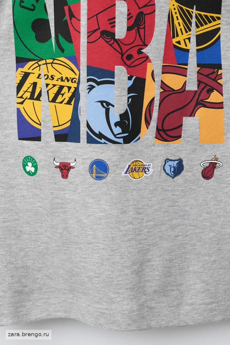 Пижама nba с мультяшными командами для возраста 6-14 лет