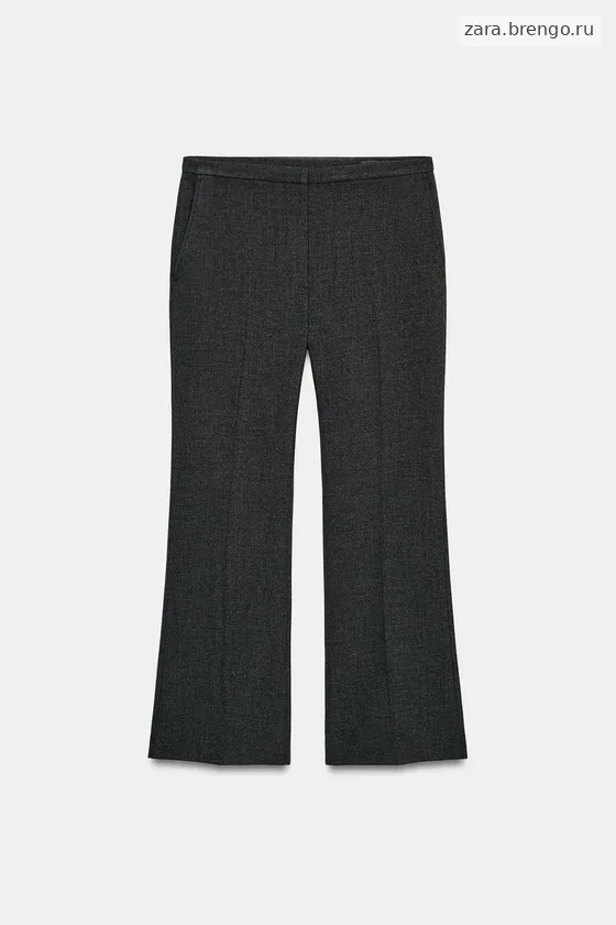 УКОРОЧЕННЫЕ РАСКЛЕШЕННЫЕ БРЮКИ коллекция Zara «ZW»
