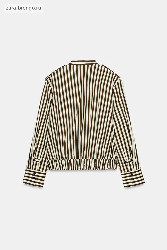 РУБАШКА В ПОЛОСКУ коллекция Zara «ZW»